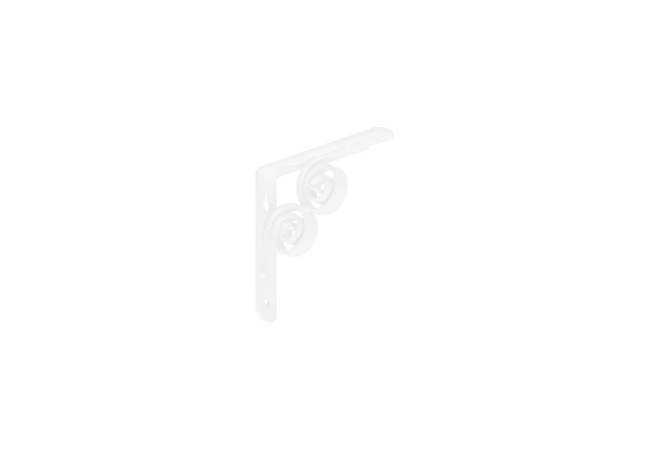 Кронштейн фигурный 120х120 мод.13 - белый