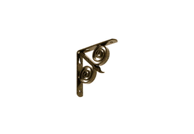 Кронштейн фигурный 120х120 мод.14 - бронза антик