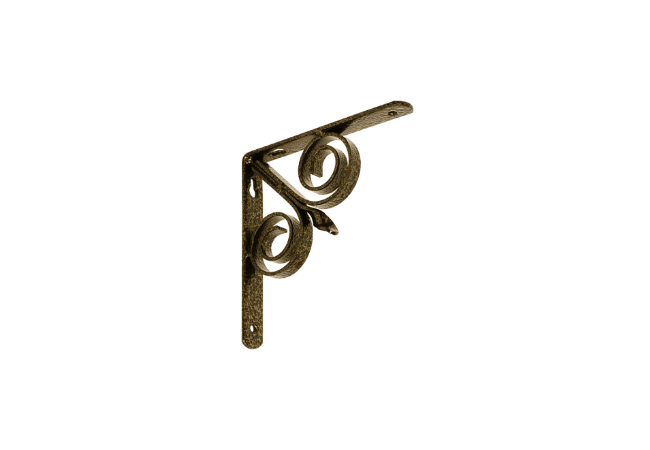 Кронштейн фигурный 150х150 мод.14 - бронза антик