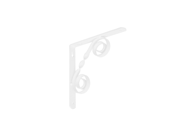 Кронштейн фигурный 170х170 мод.12 - белый