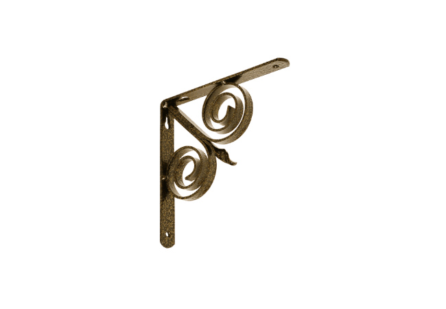 Кронштейн фигурный 170х170 мод.14 - бронза антик